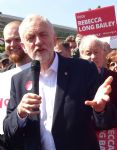 Jeremy Corbyn on Salford Precinct